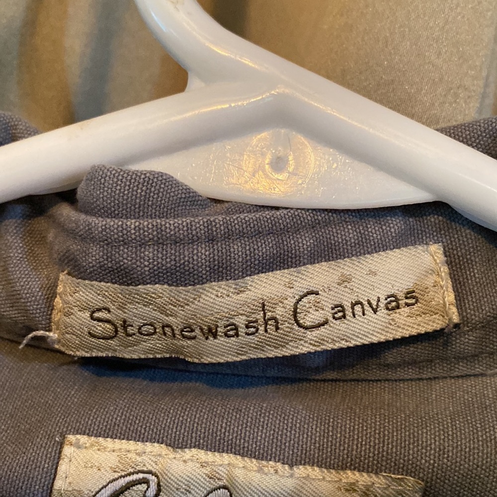 Calela’s great XL stonewashed canvas shirt - Picture 5 of 8